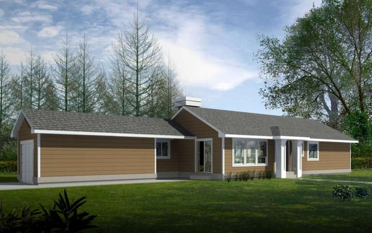House Plan House Plan #6217 Front Elevation