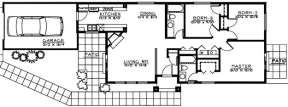 Floorplan 1 for House Plan #692-00043