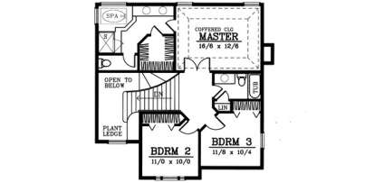 Floorplan 2 for House Plan #692-00054