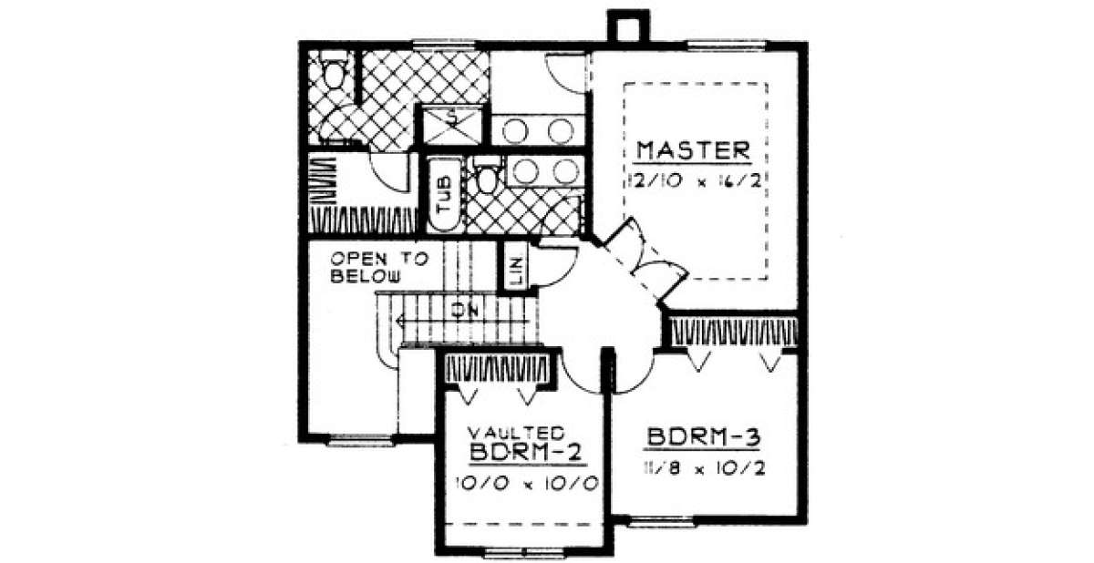 Floorplan 2 for House Plan #692-00055