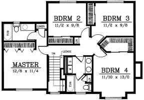 Floorplan 2 for House Plan #692-00056
