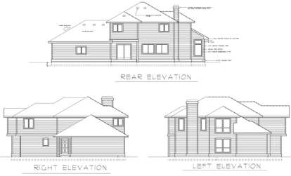 Traditional House Plan #692-00057 Elevation Photo