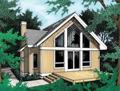 House Plan House Plan #6240 Front Elevation