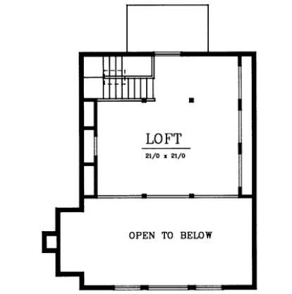 Floorplan 2 for House Plan #692-00066