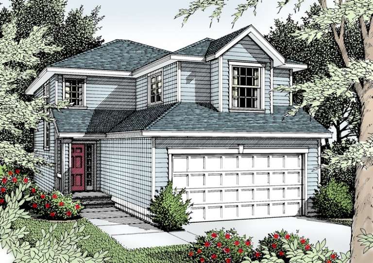 House Plan House Plan #6252 Front Elevation