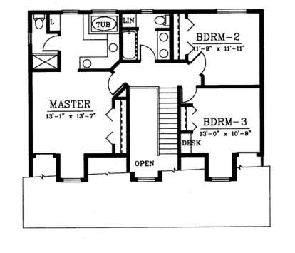 Floorplan 2 for House Plan #692-00079