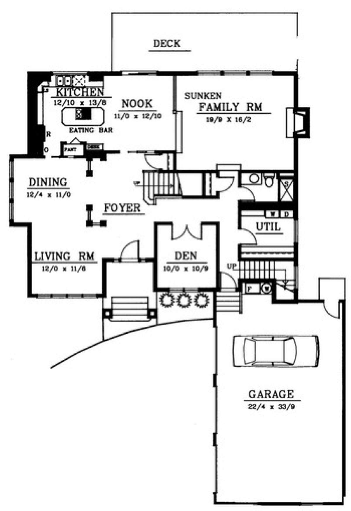 Floorplan 1 for House Plan #692-00080