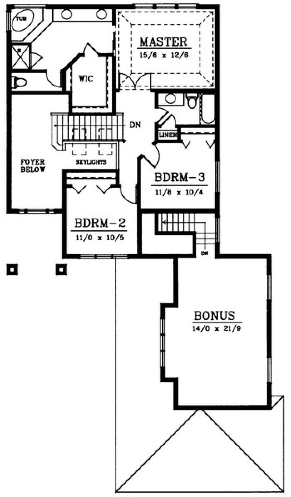 Floorplan 2 for House Plan #692-00080