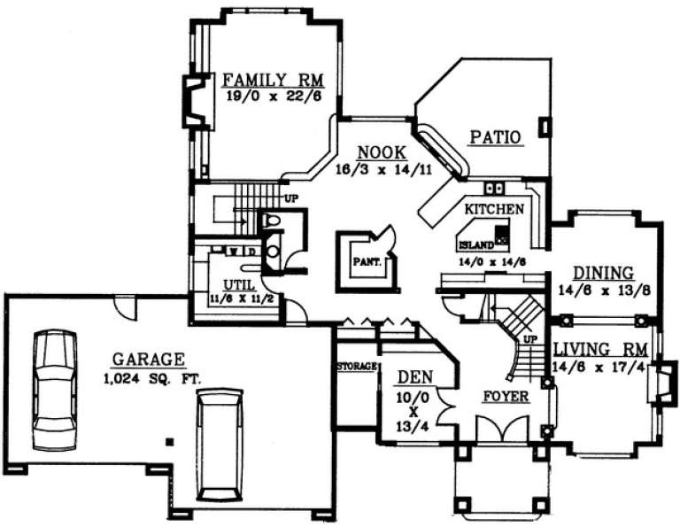 House Plan House Plan #6257 Drawing 1