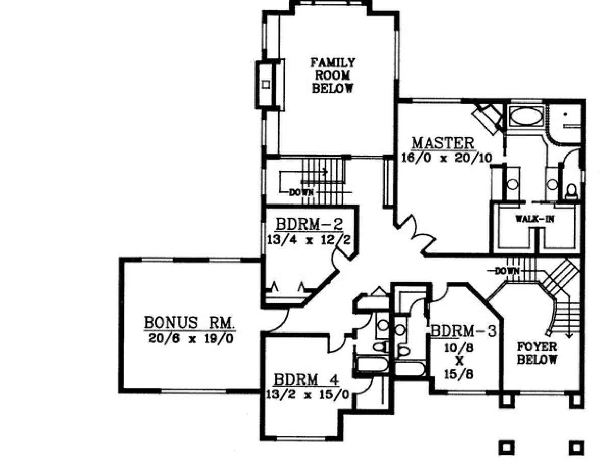 Floorplan 2 for House Plan #692-00083