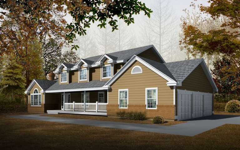 House Plan House Plan #6258 Front Elevation