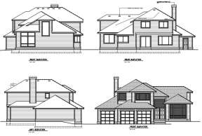 Traditional House Plan #692-00086 Elevation Photo