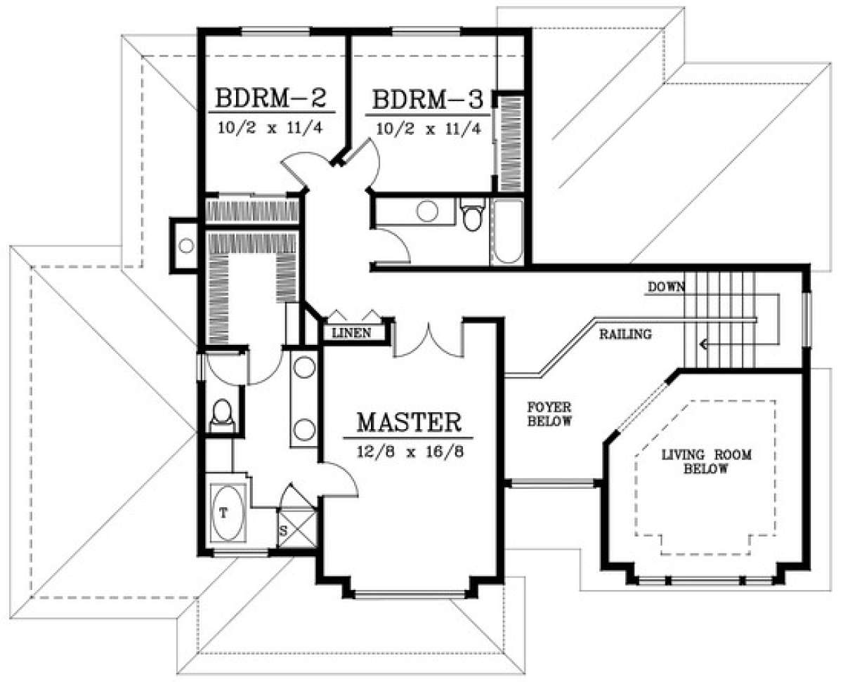 Floorplan 2 for House Plan #692-00086