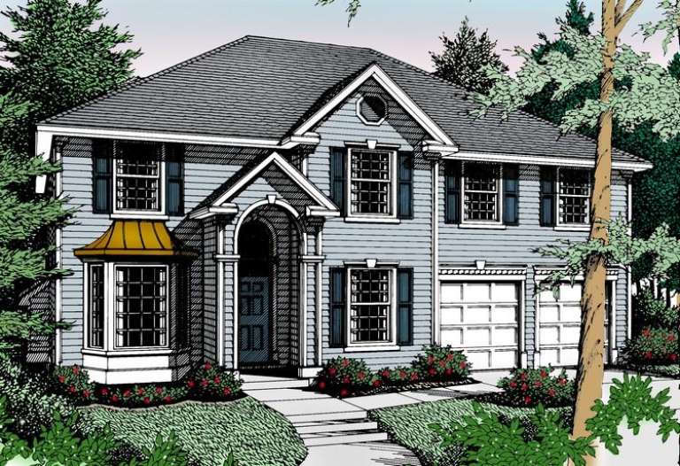 House Plan House Plan #6262 Front Elevation