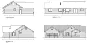 Traditional House Plan #692-00090 Elevation Photo