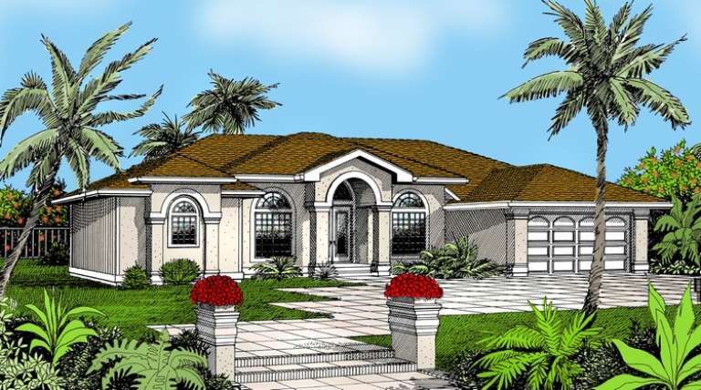 House Plan House Plan #6265 Front Elevation
