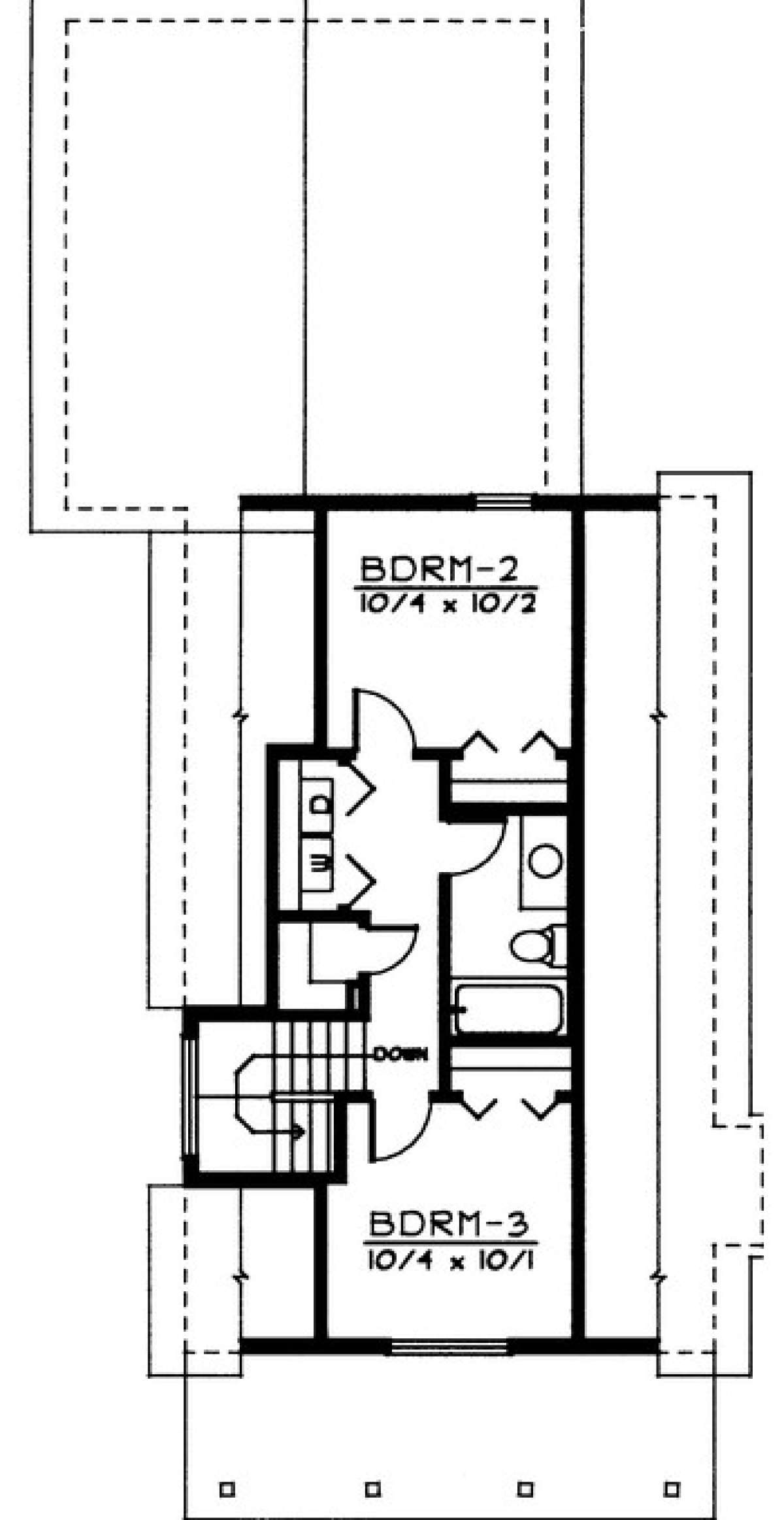 Floorplan 2 for House Plan #692-00093