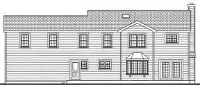 Country House Plan #033-00128 Elevation Photo