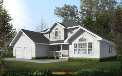 3 Bed, 2 Bath, 2237 Square Foot House Plan - #692-00098