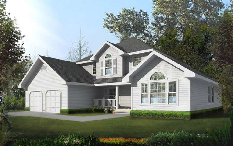 House Plan House Plan #6272 Front Elevation