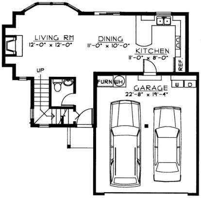 Floorplan 1 for House Plan #692-00102