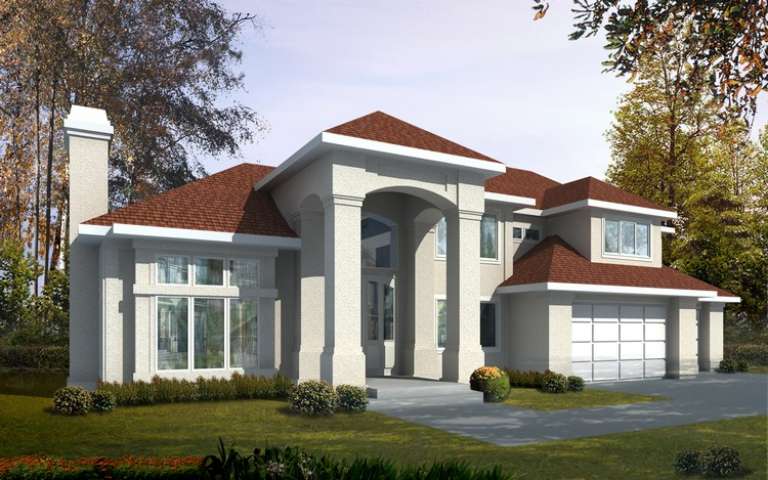 House Plan House Plan #6277 Front Elevation