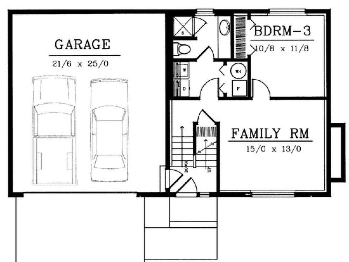 Floorplan 1 for House Plan #692-00106