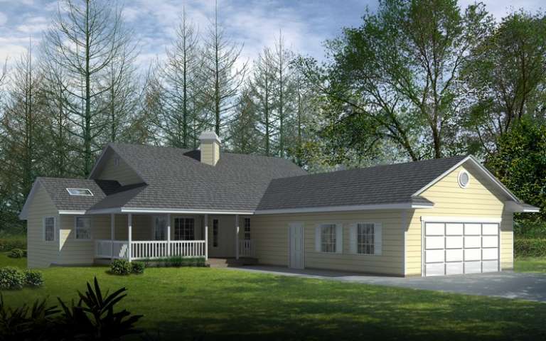 House Plan House Plan #6284 Front Elevation
