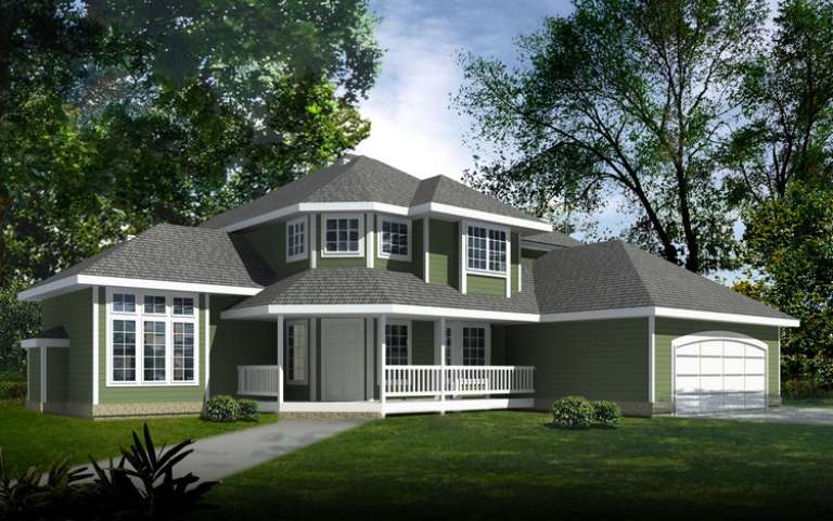 House Plan House Plan #6287 Front Elevation