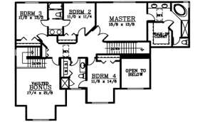 Floorplan 2 for House Plan #692-00114