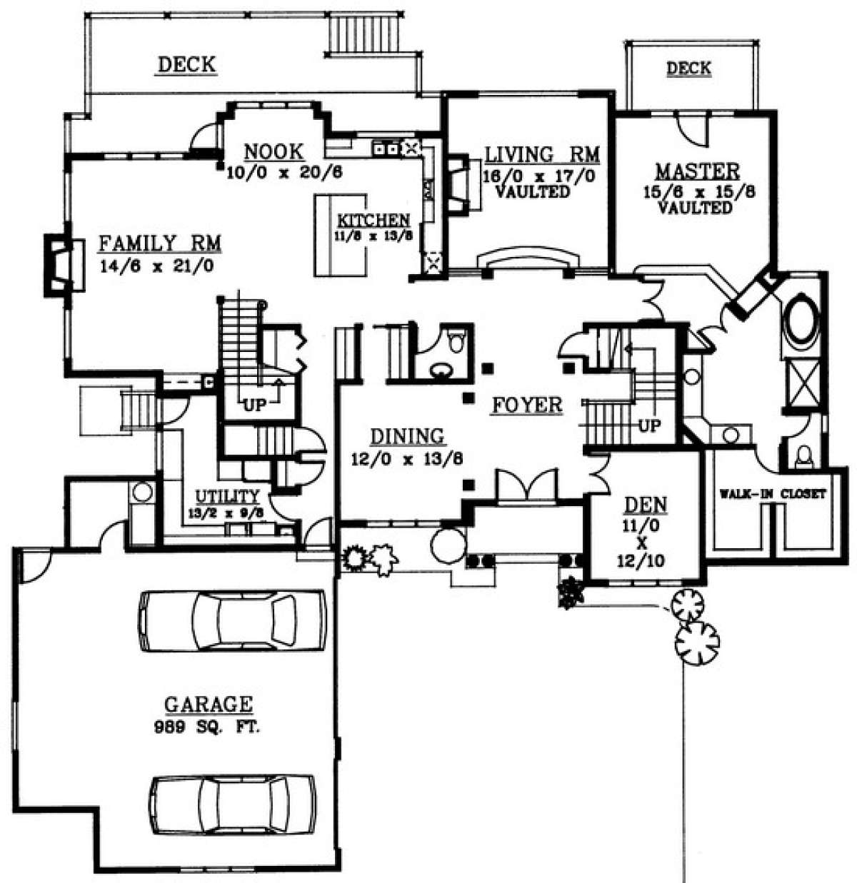 Floorplan 1 for House Plan #692-00116