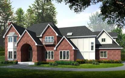4 Bed, 4 Bath, 4722 Square Foot House Plan - #692-00117