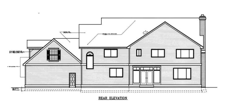 Traditional House Plan #692-00118 Elevation Photo