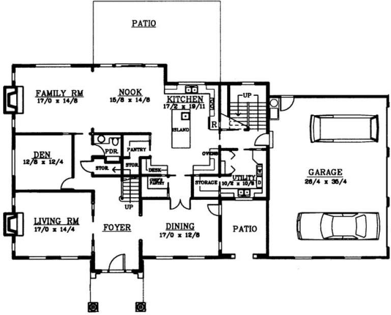 House Plan House Plan #6292 Drawing 1