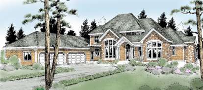 House Plan House Plan #6294 Front Elevation