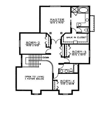 Floorplan 2 for House Plan #692-00122