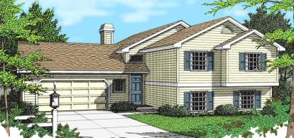 Traditional House Plan #692-00124 Elevation Photo