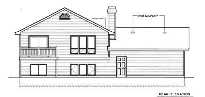 Traditional House Plan #692-00124 Elevation Photo