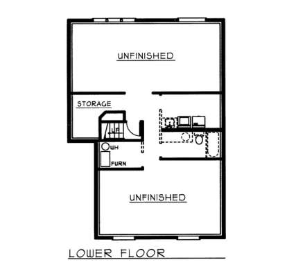 Floorplan 1 for House Plan #692-00124
