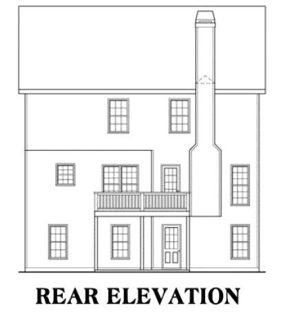 Craftsman House Plan #009-00046 Elevation Photo