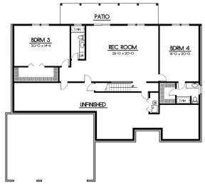 Floorplan 1 for House Plan #692-00127