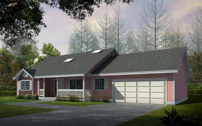 House Plan House Plan #6302 Front Elevation