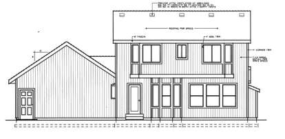 Farmhouse House Plan #692-00132 Elevation Photo