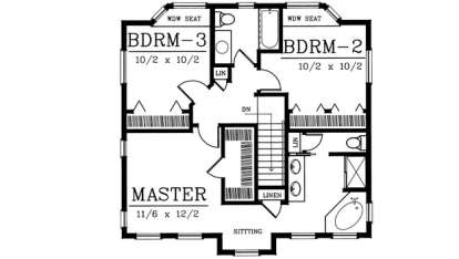 Floorplan 2 for House Plan #692-00132