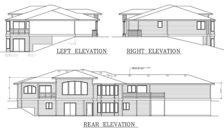 Traditional House Plan #692-00135 Elevation Photo