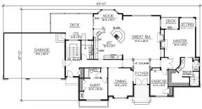 Floorplan 2 for House Plan #692-00135