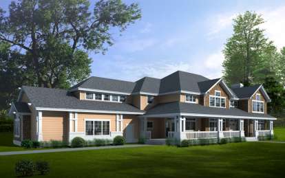 4 Bed, 4 Bath, 5353 Square Foot House Plan - #692-00136
