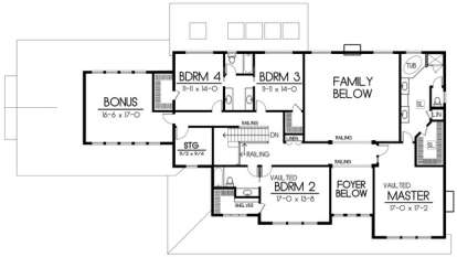 Floorplan 2 for House Plan #692-00136