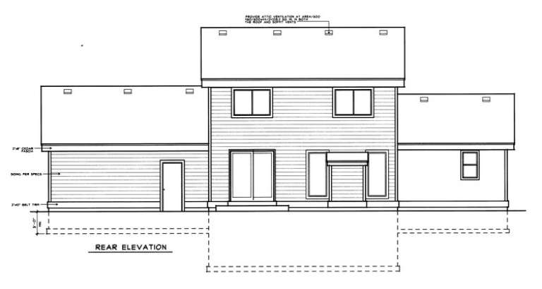 Country House Plan #692-00138 Elevation Photo