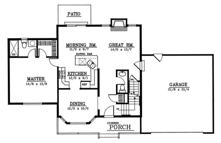 House Plan House Plan #6312 Drawing 1